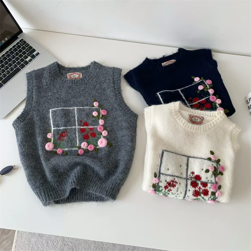 Embroidery Rose - Kadın 3D El Yapımı Gül Çiçek
