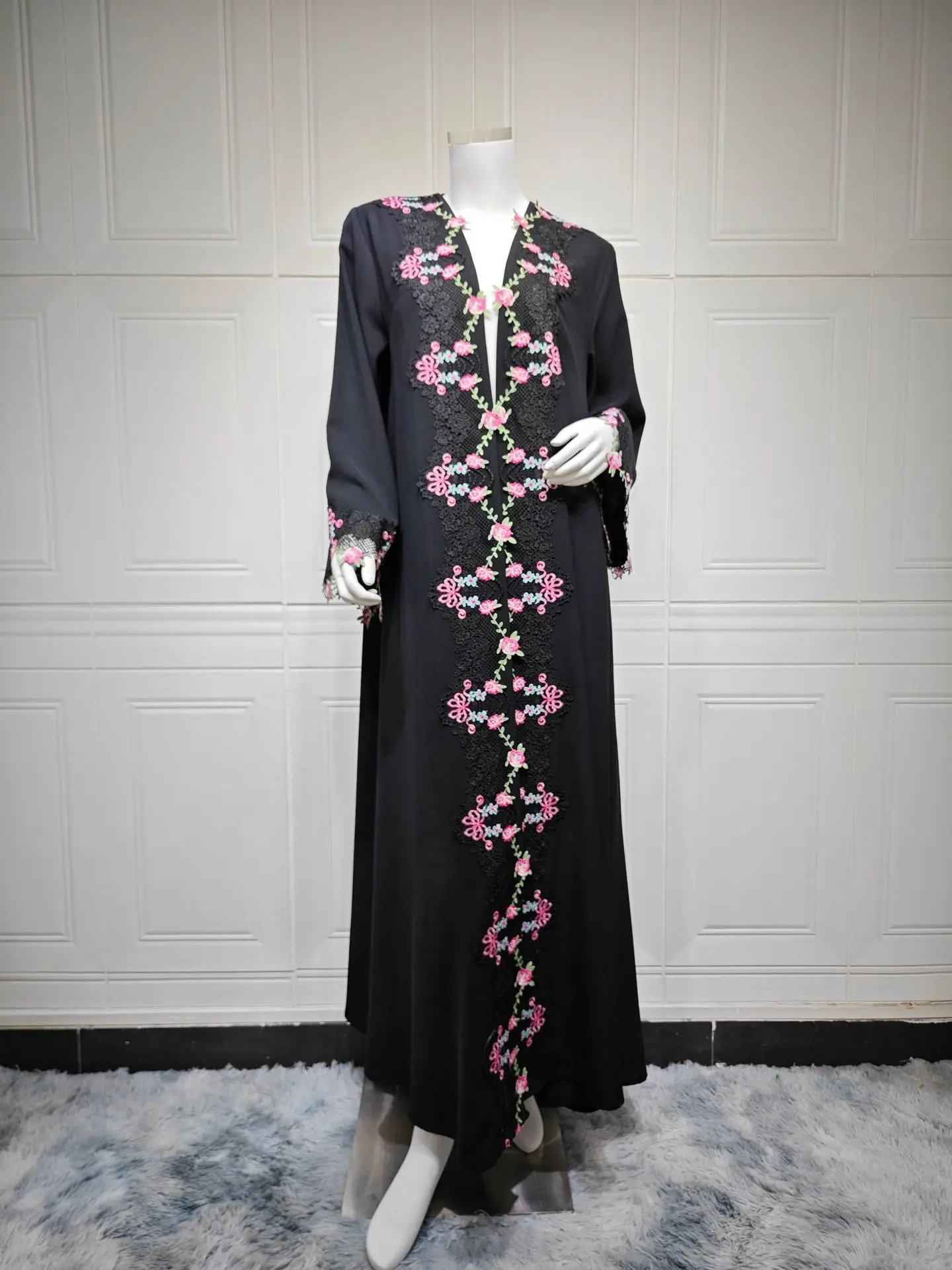 Siyah İşlemeli Kimono Celibiye - Embroidery Kebaya incelemesi ve fiyatı