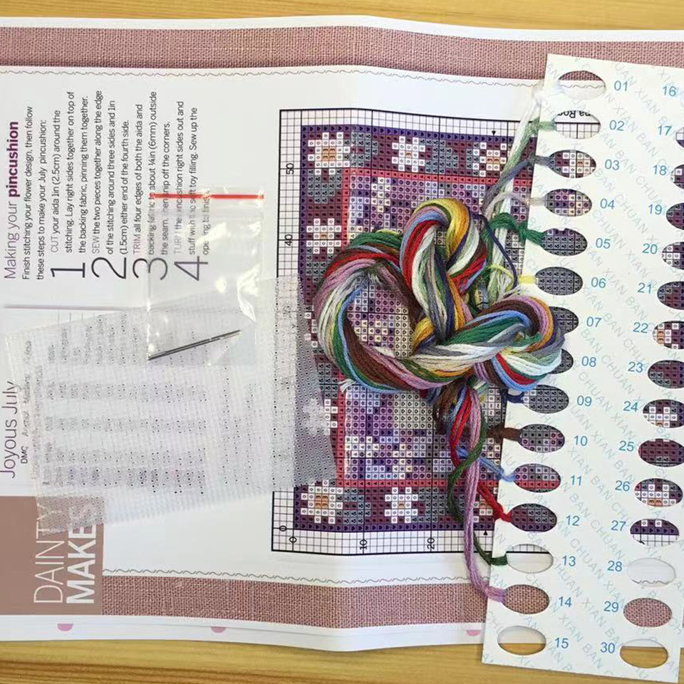 Çapraz dikiş seti çin kanaviçe - Embroidery Meaning incelemesi ve fiyatı
