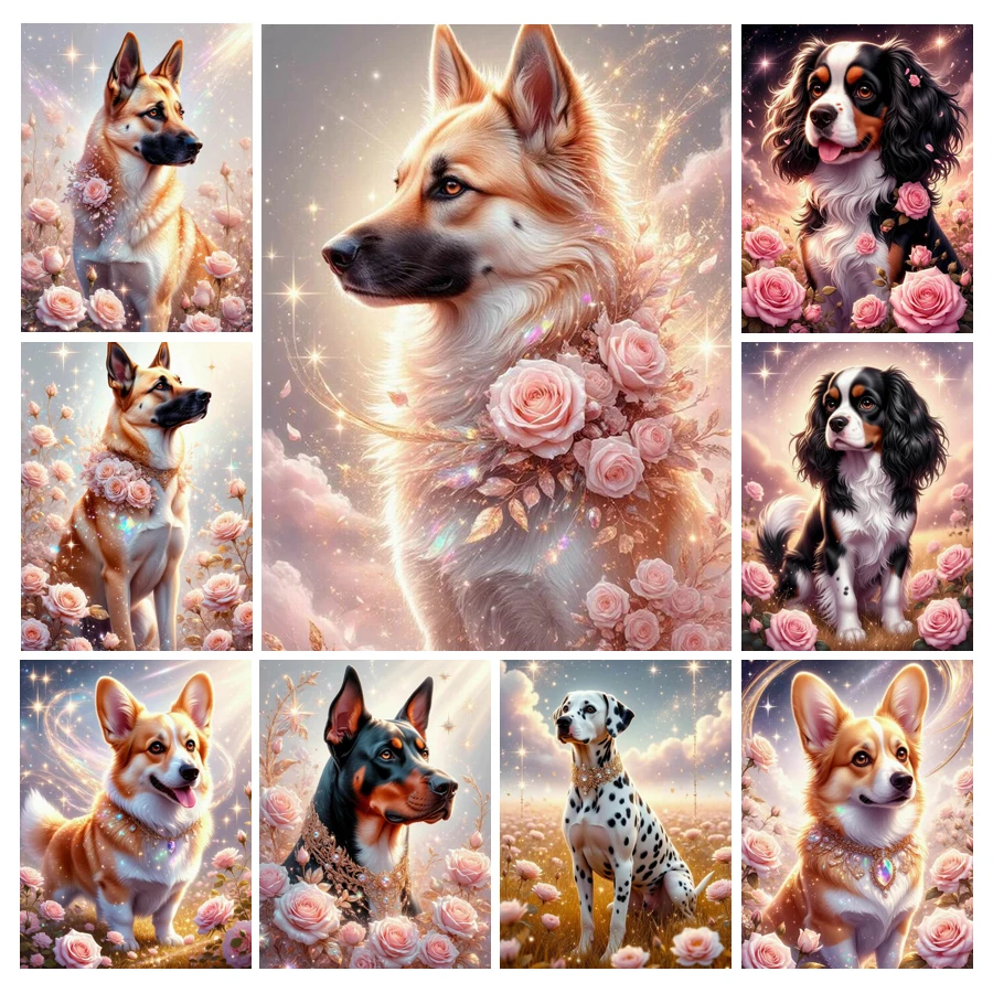Şirin Köpek ve Çiçek Temalı El - Embroidery Rose incelemesi ve fiyatı
